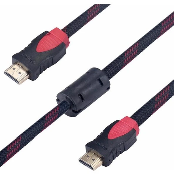 HDMI Kablosu Altın Uçlu 1.4b 3D 10 Metre HDMI Kablosu AL - 4241 ürün görseli 1