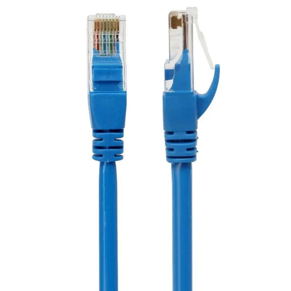 CAT6 Ethernet Kablosu Modem İnternet Lan 2 x RJ45 Patch 10 Metre - 4612 - Resim 5
