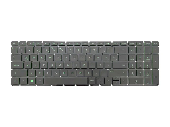 Hp L57594-001, L57594-141 Klavye Işıklı (Yeşil) ürün görseli 1
