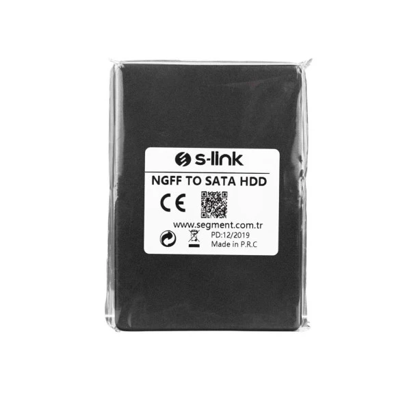 S-link NGFF TO SATA Harici 2.5" Siyah Hdd Kutusu ürün görseli 1