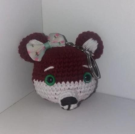 Maskot Ayıcık Amigurumi Anahtarlık Oyuncak ürün görseli 1