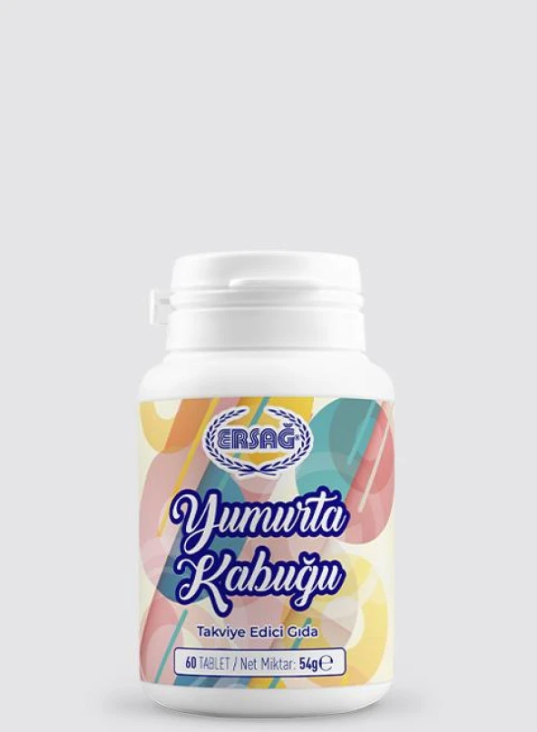 YUMURTA KABUĞU TABLETİ (60 tablet) ürün görseli 1