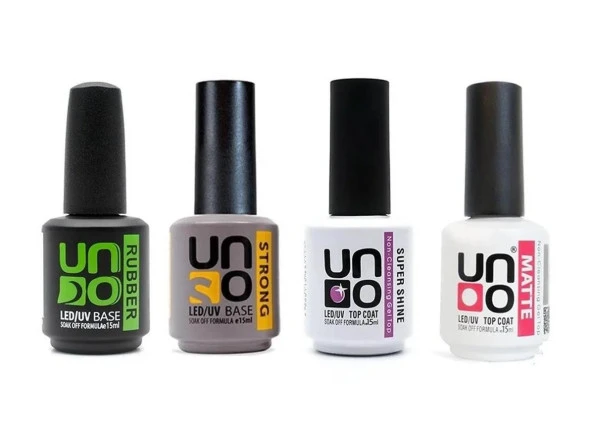 Fontenay Uno Ruber and Strong Base Coat , Super Shine and Matte Top Coat 15Ml ürün görseli 1