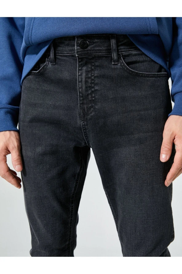 Slim Fit Kot Pantolon - Brad Jean - Resim 5