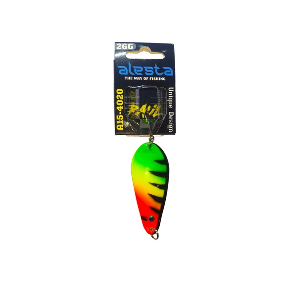 Raul 4020-TG2 26gr Tiger 2 Turna Metal Kaşık Sahte Yem ürün görseli 1