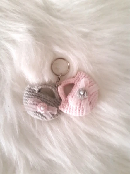 Maskot Sevimli Çantalar Amigurumi Organik Anahtarlık Oyuncak ürün görseli 1
