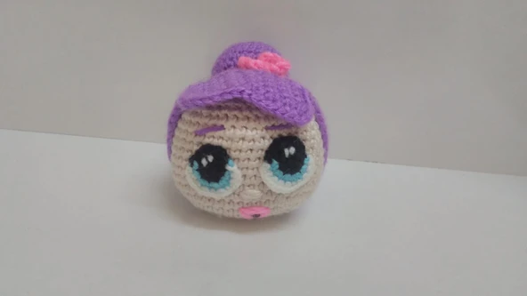 Punkçı Lol Maskot Amigurumi Anahtarlık Oyuncak ürün görseli 1