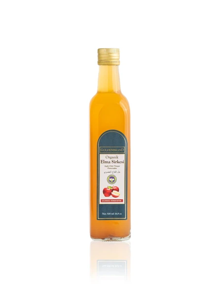 Goldenbrand Organik Elma Sirkesi 500 ml ürün görseli 1
