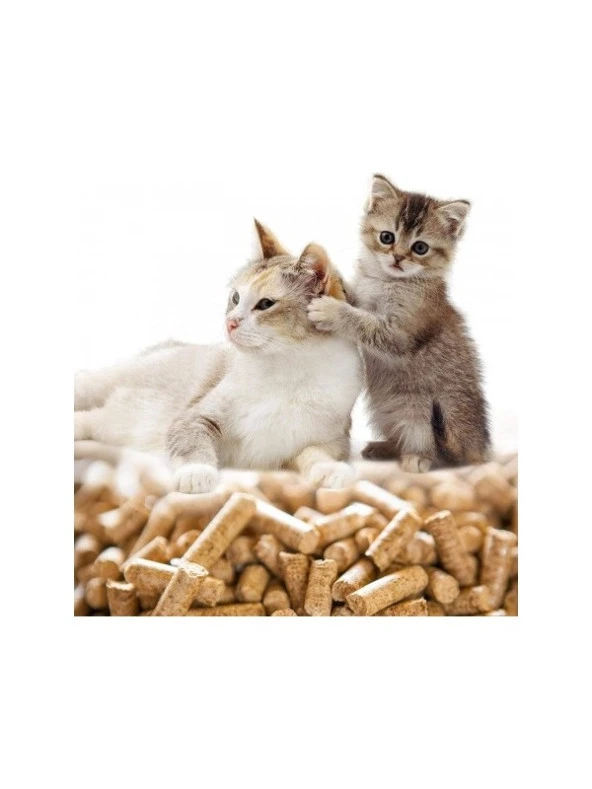 Kedi Kumu Doğal çam Pelet 50 LT ürün görseli 1