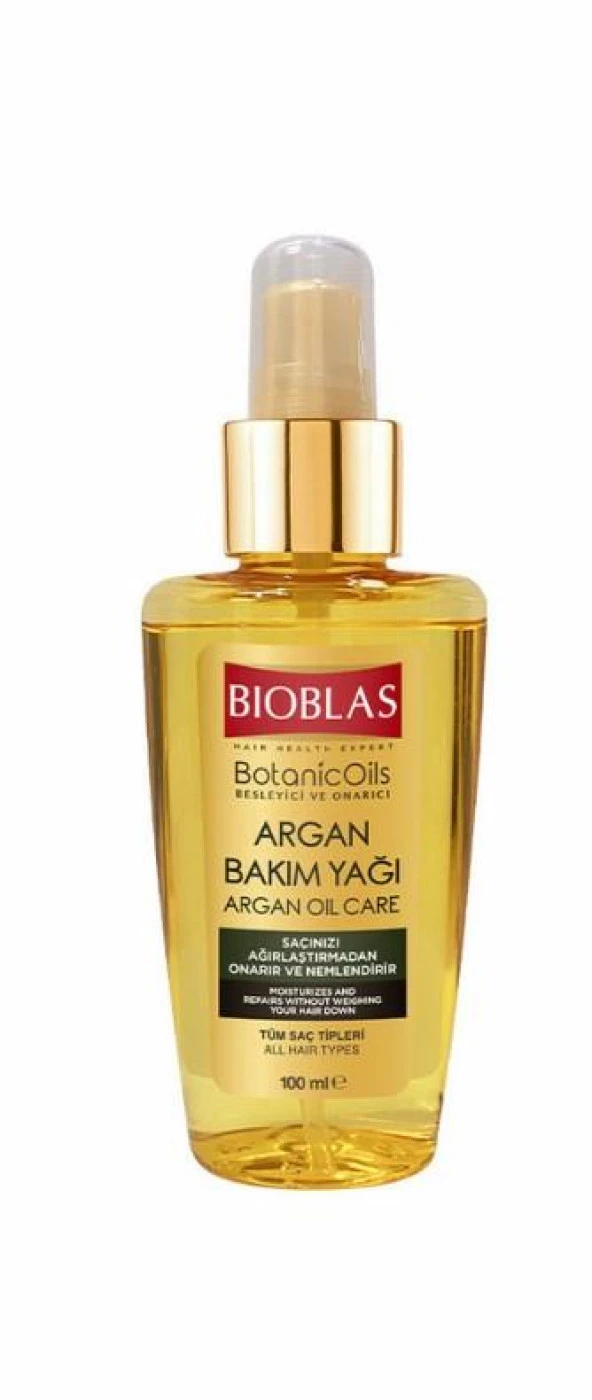 Bioblas Botanic Oils Argan Saç Bakım Yağı 100 ml ürün görseli 1