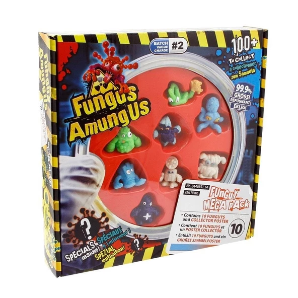 Fungus Amungus 10'lu Figür Set 2.Seri - Resim 2