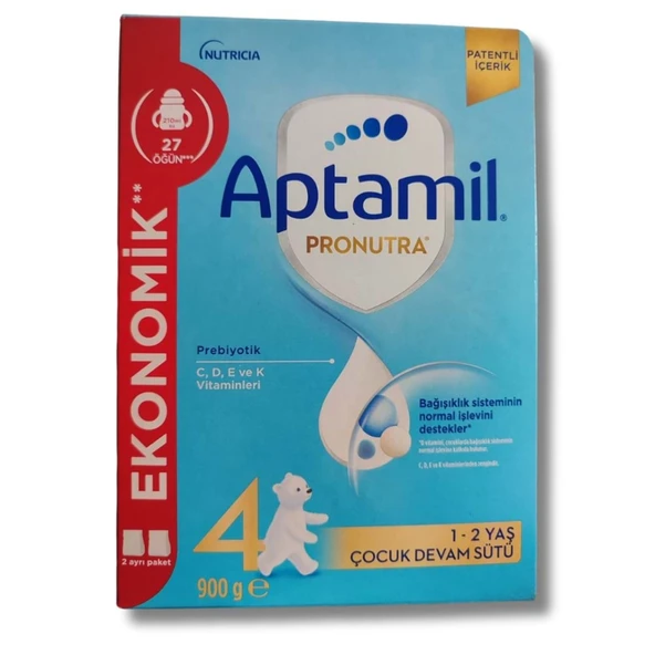 Aptamil 4 Çocuk Devam Sütü 900 gr ürün görseli 1