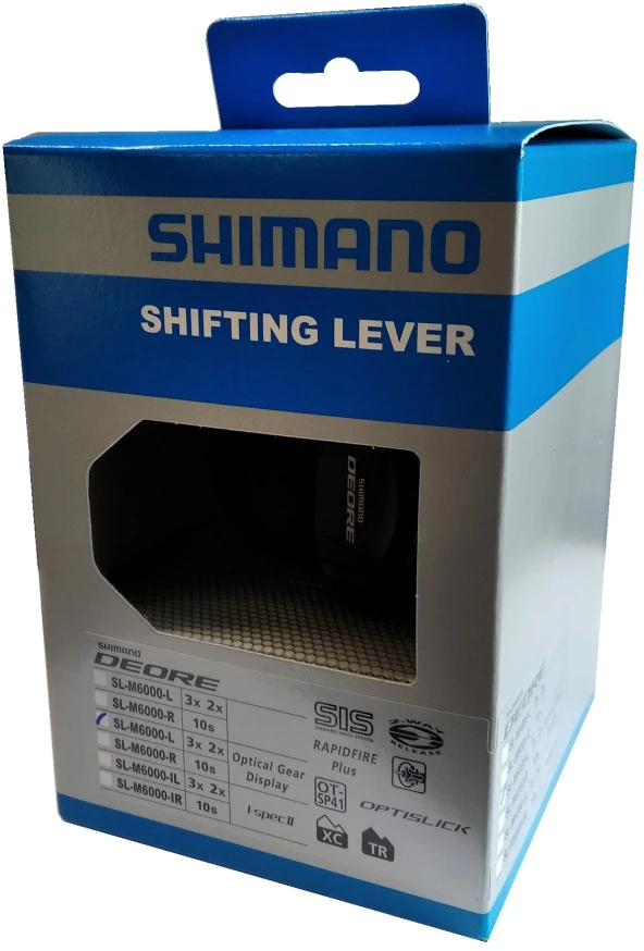 SHIMANO DEORE Vites kolu SL-M6000-L 2/3-vites RAPIDFIRE PLUS ürün görseli 1
