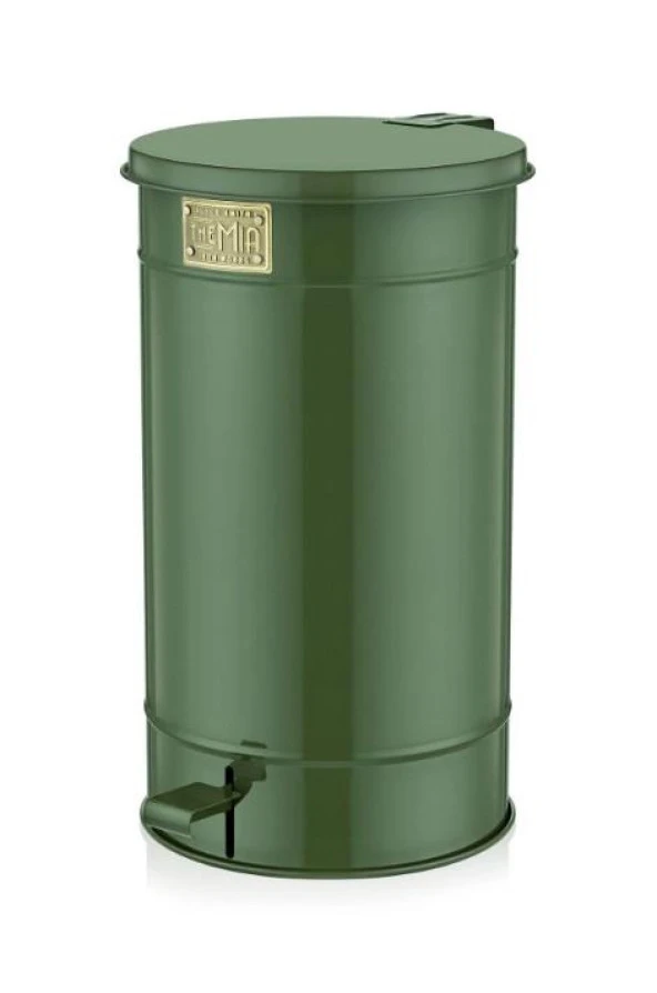 The Mia Çöp Kovası Haki 24 Lt GLV0746 ürün görseli 1