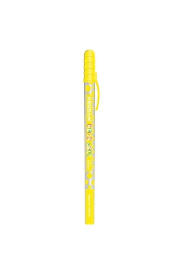 Pensan Jel Kalem Jely 1.0mm – Neon Sarı ürün görseli 1