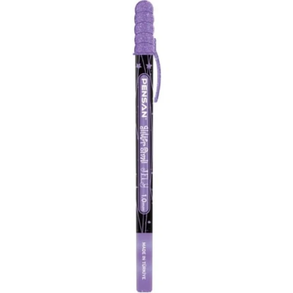 Pensan Simli Jel Kalem Jely 1.0mm – Mor ürün görseli 1