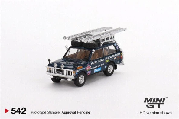 Mini Gt 542 Range Rover 1971 British Trans-Americas Expedition ürün görseli 1