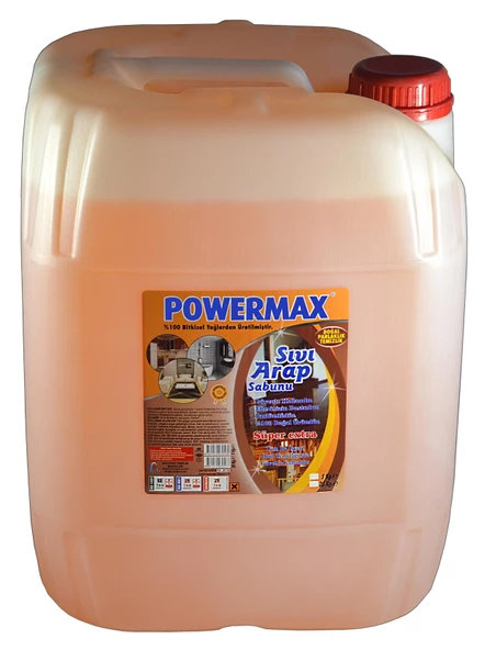 Powermax Sıvı Arap Sabunu 20KG ISO9001 Belgeli ürün görseli 1