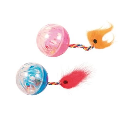 Trixie Kedi Oyuncağı, Zilli Top 4, 5cm (2Ad) ürün görseli 1
