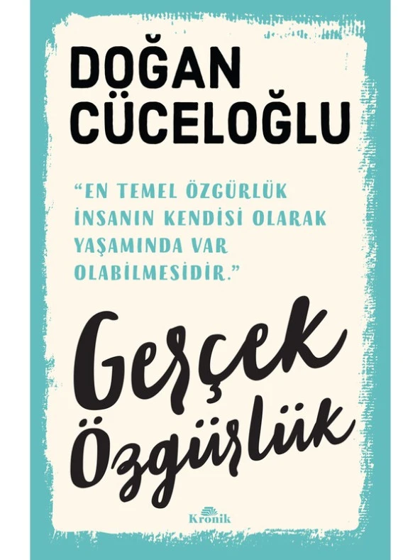 Gerçek Özgürlük - Doğan Cüceloğlu ürün görseli 1