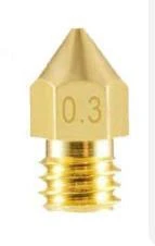 0.3 mk8 pirinç nozzle ürün görseli 1