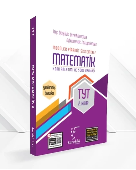 TYT MATEMATİK -2 KONU ANLATIMI VE SORU BANKASI ürün görseli 1