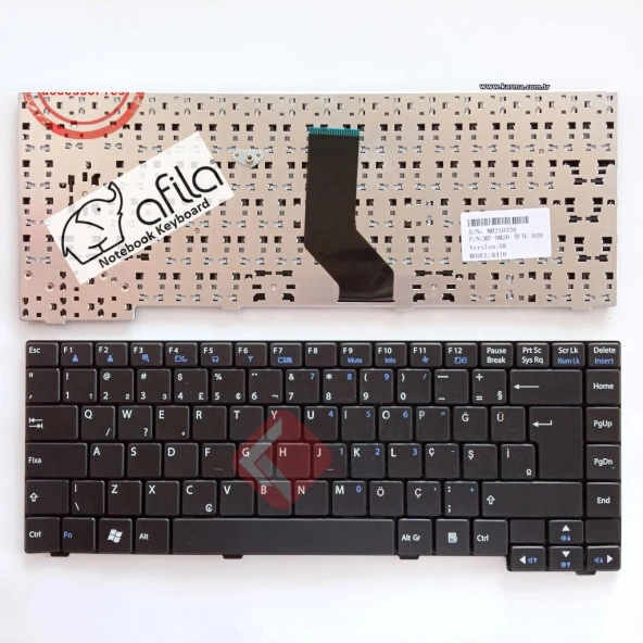 Lg C500-G, C500-H Klavye Siyah TR - Resim 2