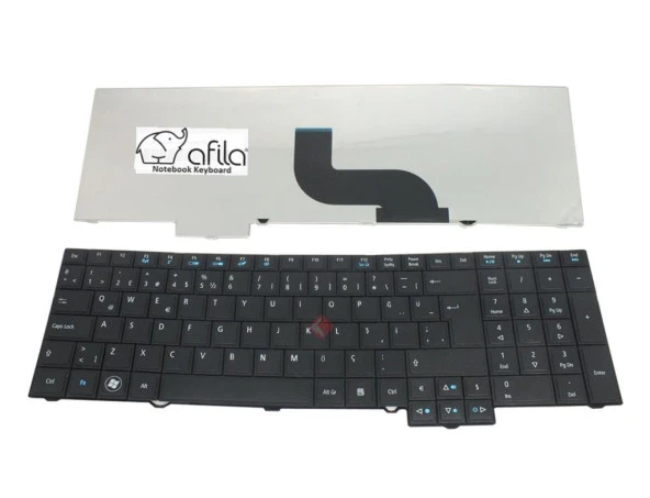 Acer TravelMate 5760, 5760G, 5760Z, 5760ZG Notebook Klavye - Tuş Takımı / Siyah - TR ürün görseli 1
