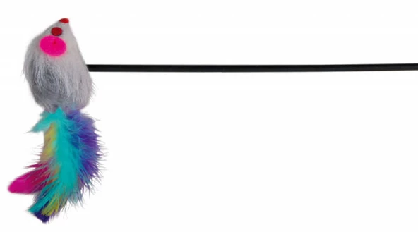 Trixie Kedi Oltası, Ucunda Peluş Fare 50cm ürün görseli 1