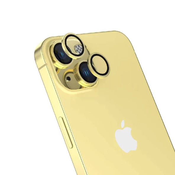 Vendas iPhone 15 Plus Uyumlu Hardness Sapphire Kamera Lens Koruyucu ürün görseli 1