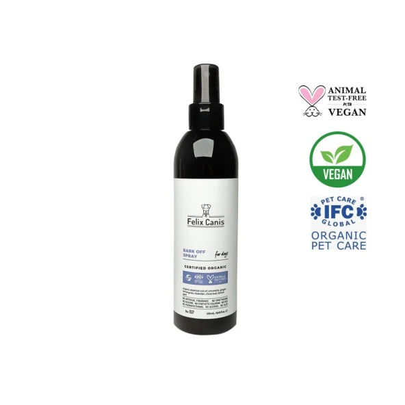 Köpekler İçin Havlamayı Kontrol Eden Sprey Organik ve Vegan 250Ml ürün görseli 1