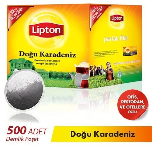 Lipton Doğu Karadeniz 3.2 gr 500lü Demlik Poşet Çay ürün görseli 1