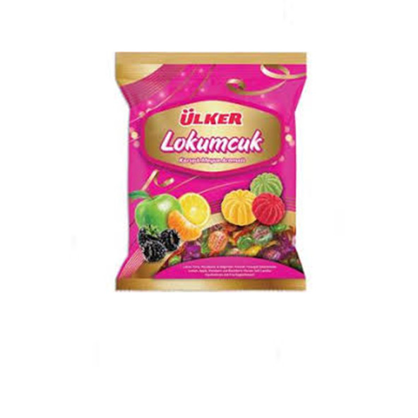 Ülker Lokumcuk Karışık Meyveli Yumuşak Şeker 350 gr ürün görseli 1