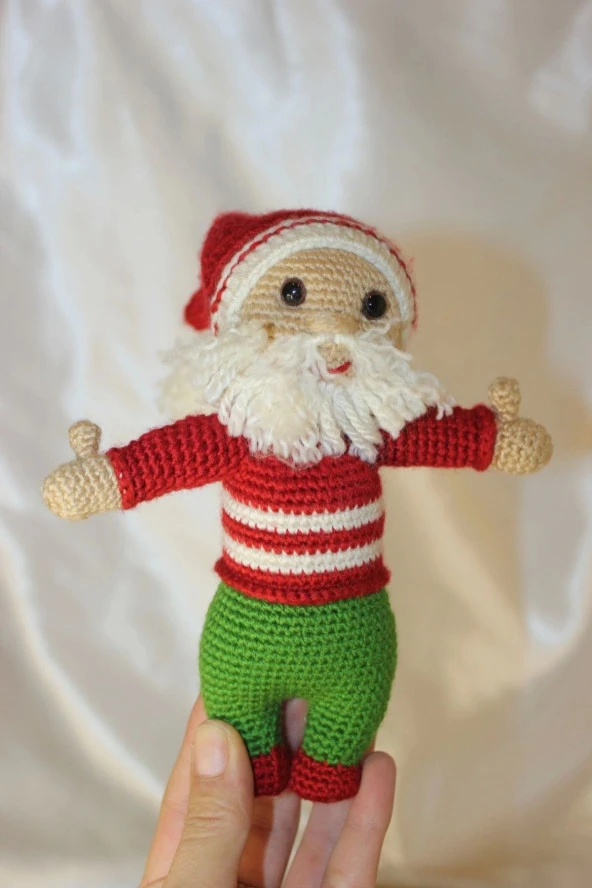 Amigurumi Noel Baba - Resim 2