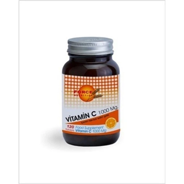 Force Nutrition Vitamin C 1000 Mg 120 Tablet ürün görseli 1