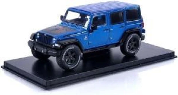 Greenlight 2019 Jeep Wrangler Unlimited Black Bear Edition 1/43 Model Araba ürün görseli 1