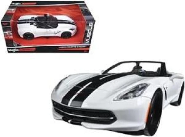 Maisto 2014 Corvette Stingray 1/24 Model Araba ürün görseli 1