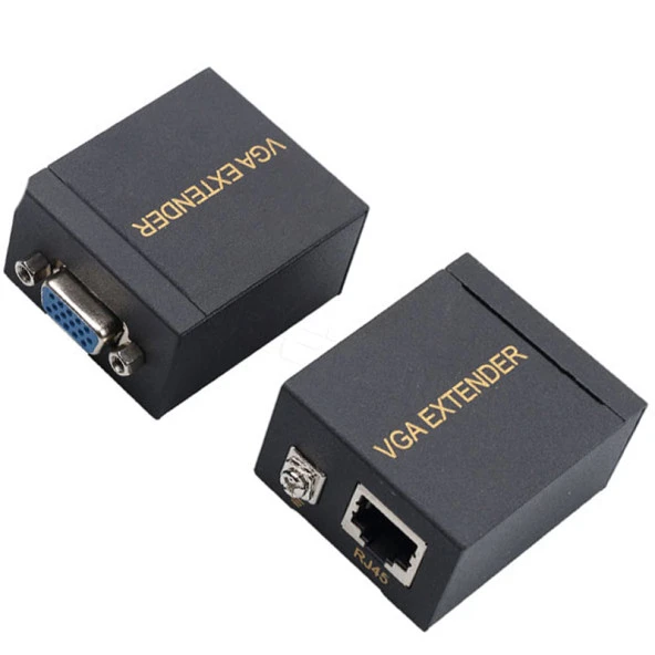 Powermaster PM-17297 VGA CAT5-CAT6 60 Metre Extender Uzatıcı ürün görseli 1