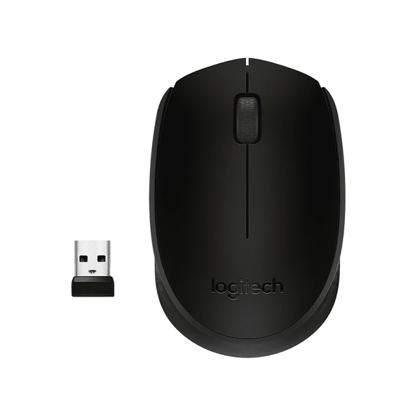 Logitech M171 Kablosuz Usb Siyah Mouse - Resim 3