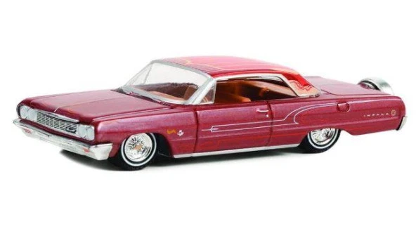 Greenlight California Lowriders 1964 Chevrolet Impala 1/64 Model Araba ürün görseli 1