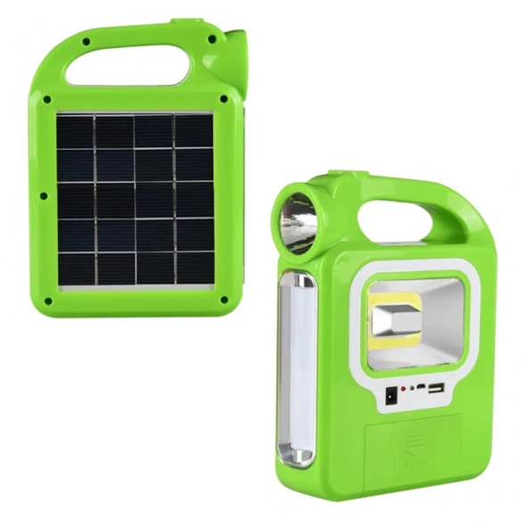 Powermaster HB-6399B Solar Tamirci Balıkçı Çalışma Lambası Uzatma Ampul Dahil (Powerbank Özellikli) ürün görseli 1