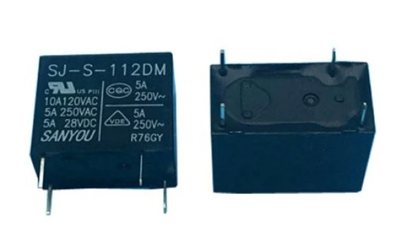 SJ-S-112DM 4 Pinli Elektromanyetik Güç Rölesi ürün görseli 1