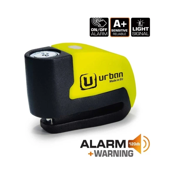 Urban Security Alarmlı Motosiklet Disk Kilidi Ur6 / 6mm Pim ürün görseli 1