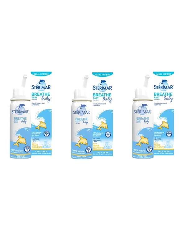 Sterimar Baby Burun Spreyi 50 ml 3 Kutu ürün görseli 1