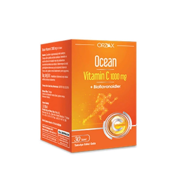 Ocean Vitamin C 1000 mg 30 Tablet ürün görseli 1
