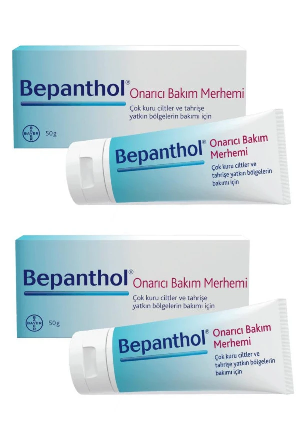 Bepanthol Onarıcı Bakım Merhemi 50 gr 2 Kutu ürün görseli 1