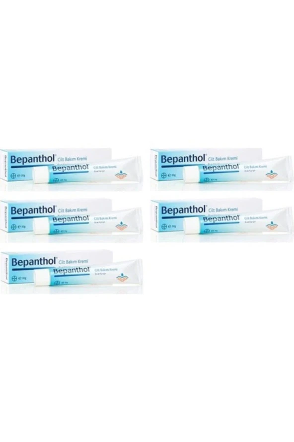 Bepanthol Cilt Bakım Kremi 30 Gr 5 Kutu ürün görseli 1