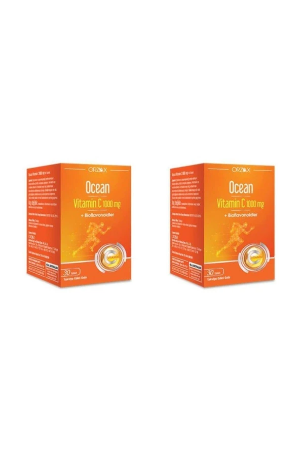 Ocean Vitamin C 1000 mg 30 Tablet 2 Kutu ürün görseli 1