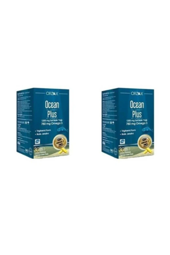 Ocean Plus 1200 mg 30 Kapsül 2 Kutu ürün görseli 1