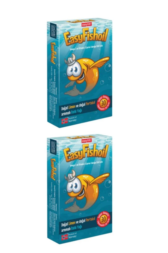 Easy Fish Oil 30 Jel Tablet 2 Kutu ürün görseli 1